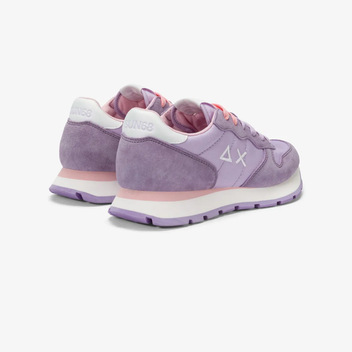 Clearance Sneaker Ally in suede e nylon lilla Donna Scarpe|Donna