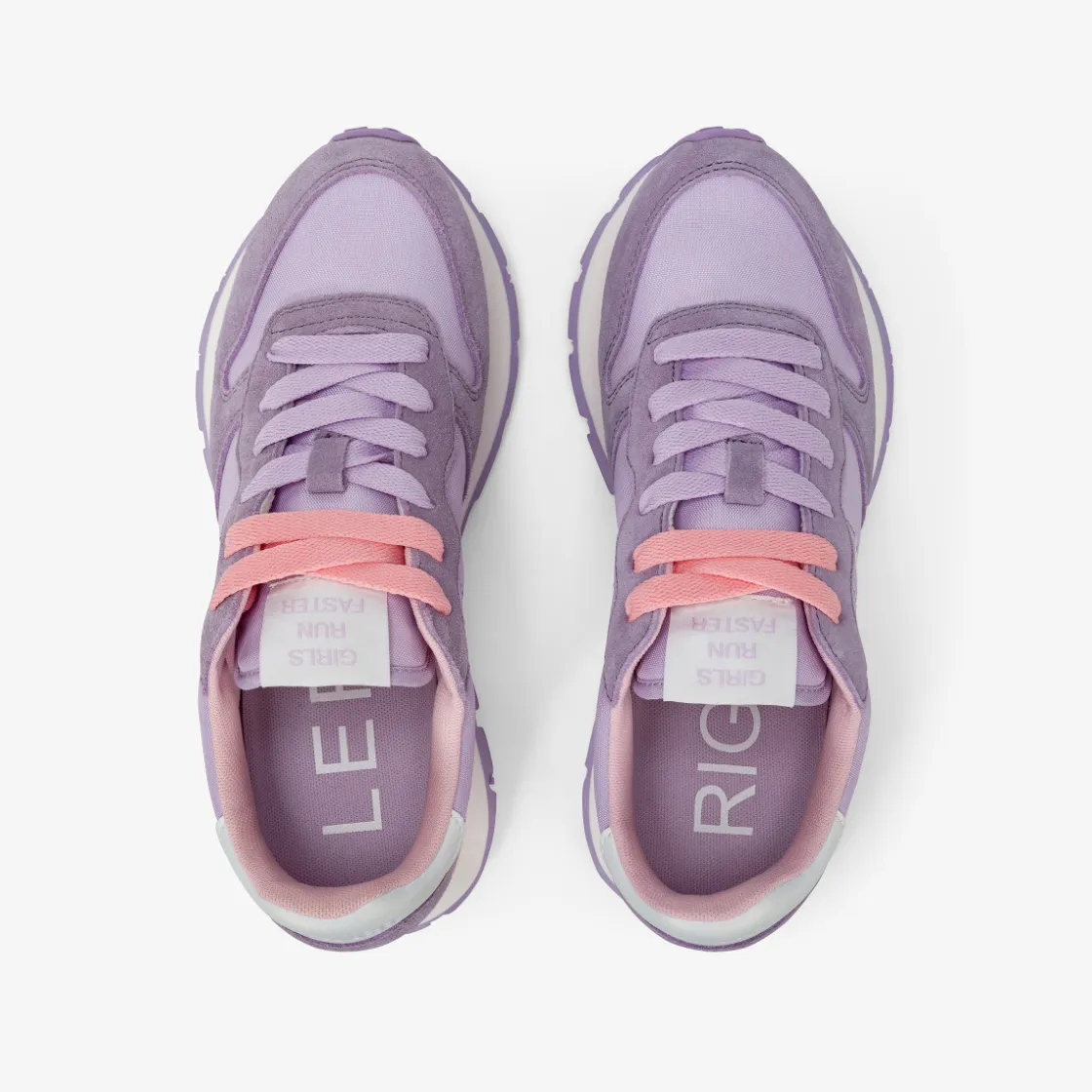 Clearance Sneaker Ally in suede e nylon lilla Donna Scarpe|Donna