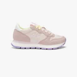 Sale Sneaker Ally in suede e nylon porcellana Donna Scarpe|Donna