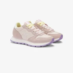 Sale Sneaker Ally in suede e nylon porcellana Donna Scarpe|Donna