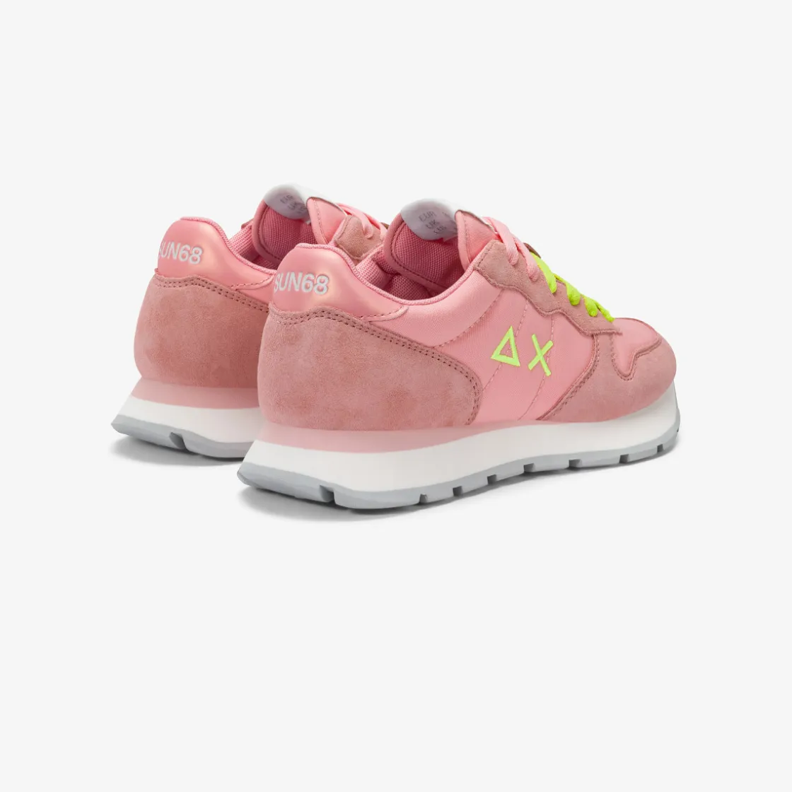 Discount Sneaker Ally in suede e nylon rosa fenicottero Donna Scarpe|Donna