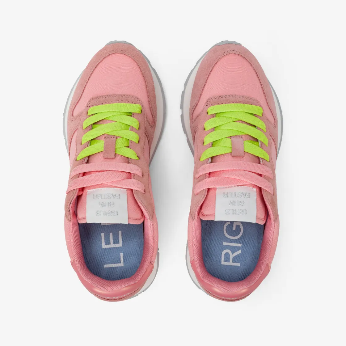 Discount Sneaker Ally in suede e nylon rosa fenicottero Donna Scarpe|Donna