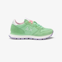 Best Sneaker Ally in suede e nylon verde menta Donna Scarpe|Donna