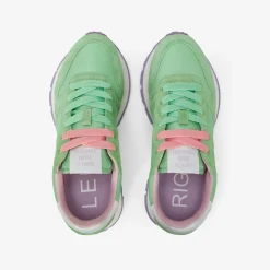 Best Sneaker Ally in suede e nylon verde menta Donna Scarpe|Donna