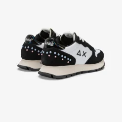 Online Sneaker Ally Studs in suede e nylon nero Donna Scarpe|Donna