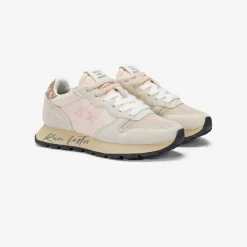 Online Sneaker Ally Vintage in suede e nylon porcellana Donna Scarpe|Donna