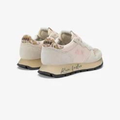 Online Sneaker Ally Vintage in suede e nylon porcellana Donna Scarpe|Donna
