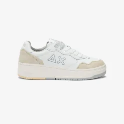 Hot Sneaker Basket Love Lady in pelle e suede bianco Donna Scarpe|Donna