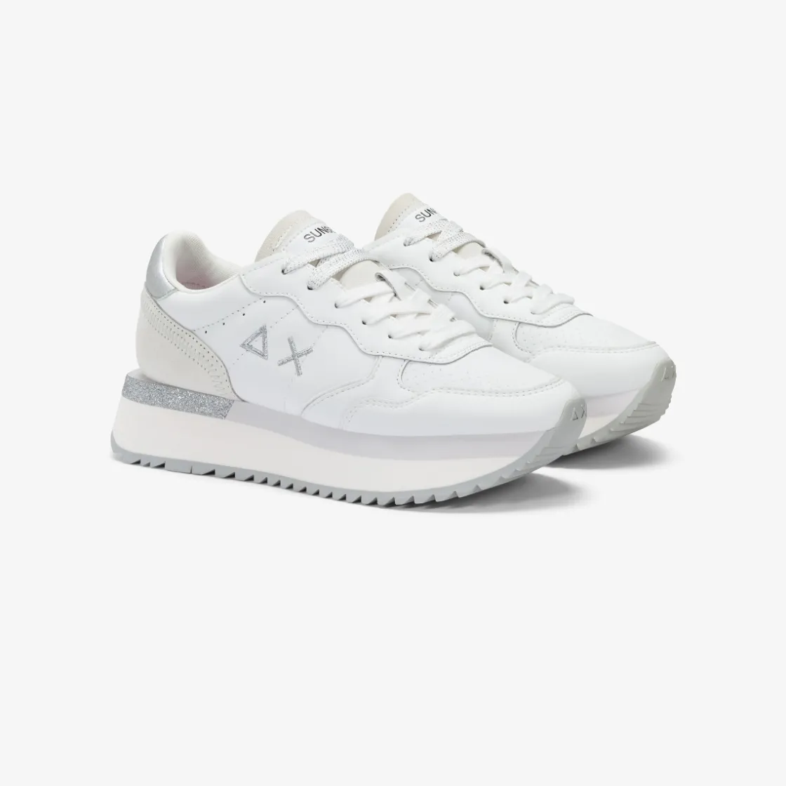 Clearance Sneaker Big Ally in pelle bianca Donna Scarpe|Donna