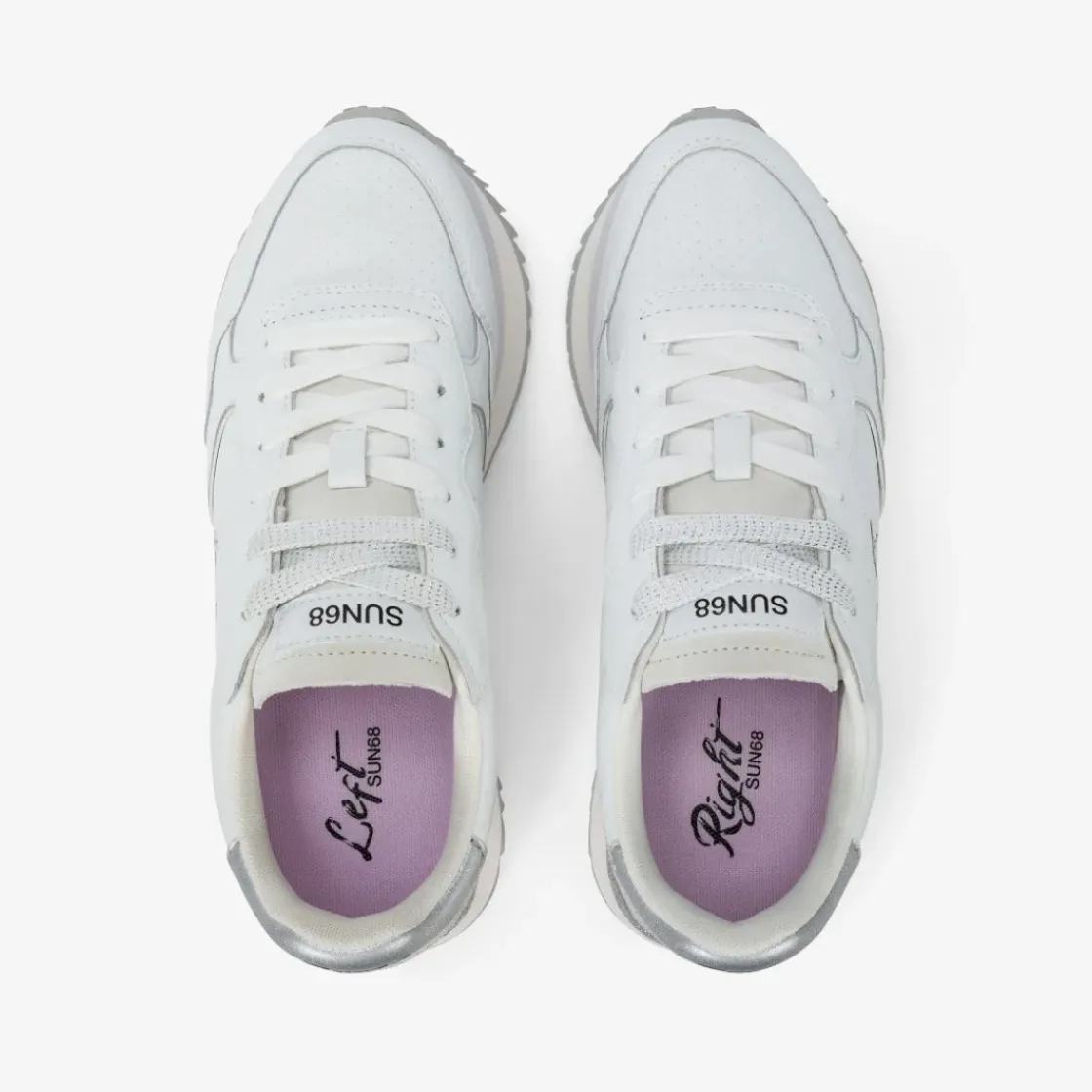 Clearance Sneaker Big Ally in pelle bianca Donna Scarpe|Donna