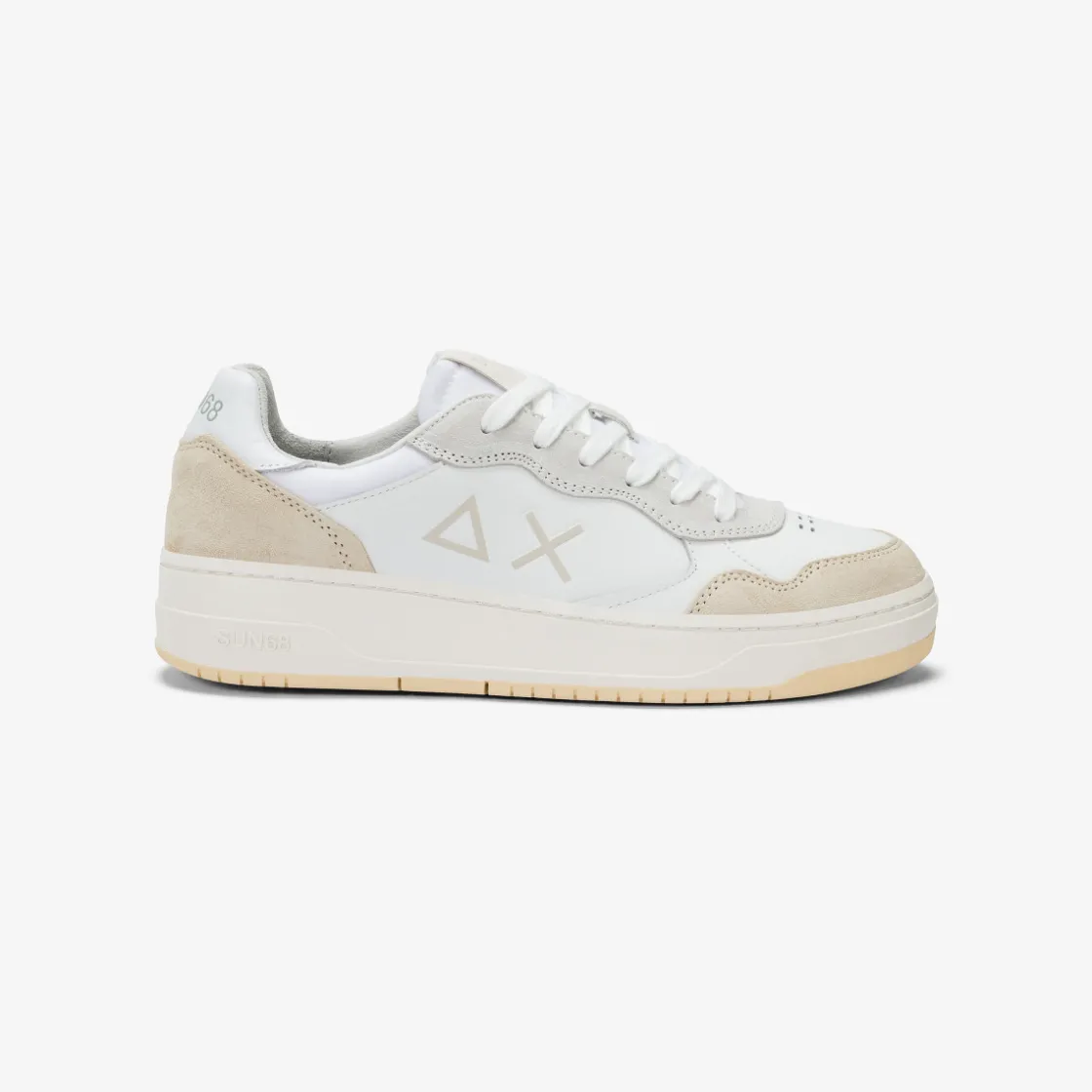 Hot Sneaker Big Basket in pelle bianca Uomo Scarpe|Uomo