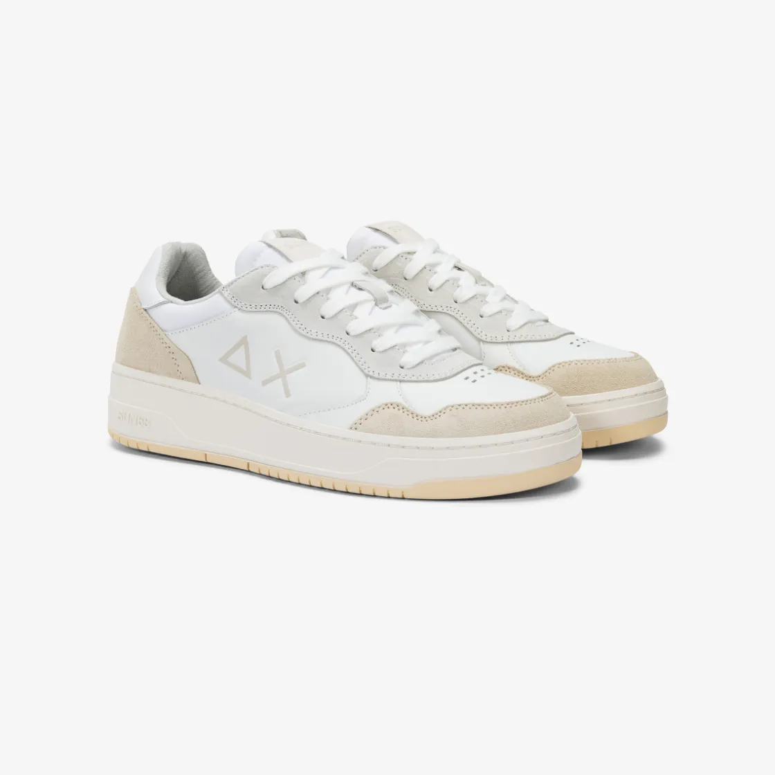 Hot Sneaker Big Basket in pelle bianca Uomo Scarpe|Uomo