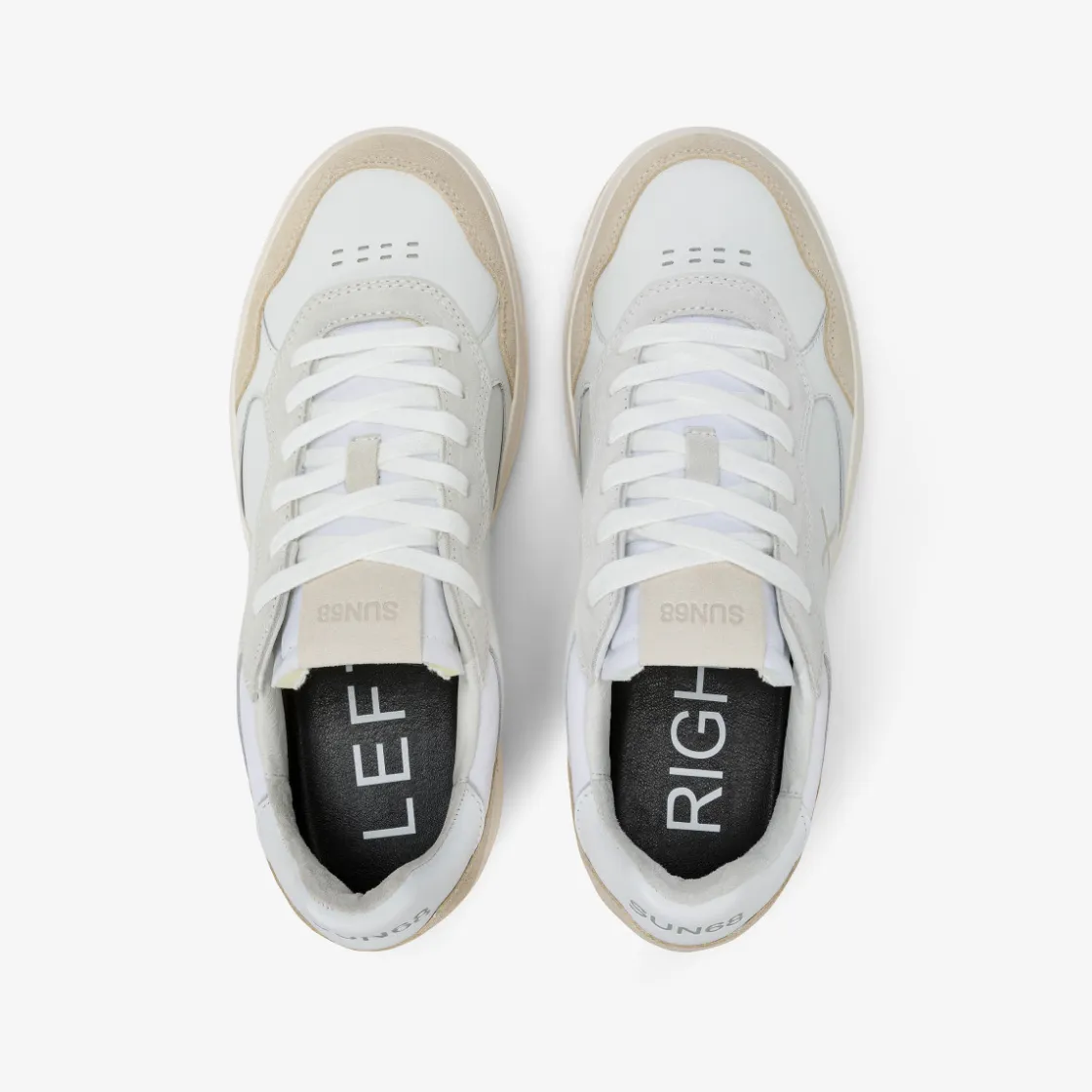 Hot Sneaker Big Basket in pelle bianca Uomo Scarpe|Uomo
