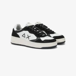 Sale Sneaker Big Basket in pelle nera Uomo Scarpe|Uomo