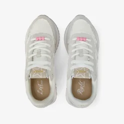 Discount Sneaker Big Stargirl in suede e canvas bianco panna Donna Scarpe|Donna