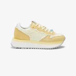 Sale Sneaker Big Stargirl in suede e canvas giallo limone Donna Scarpe|Donna