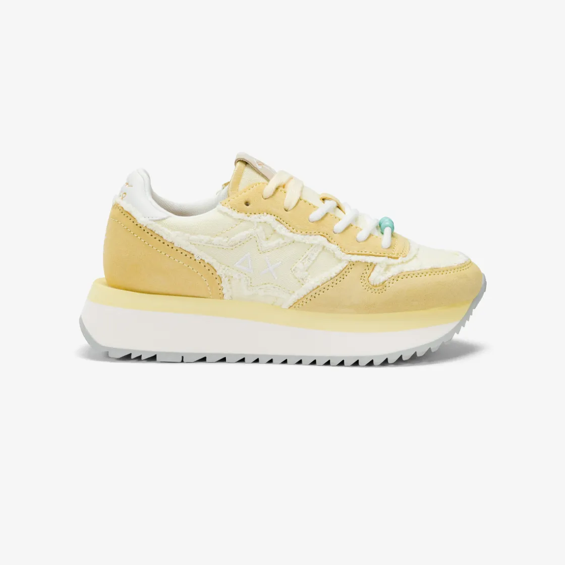 Sale Sneaker Big Stargirl in suede e canvas giallo limone Donna Scarpe|Donna
