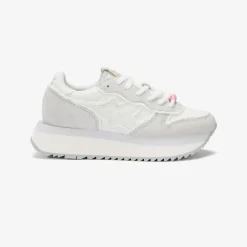 Outlet Sneaker Big Stargirl in suede e canvas verde acqua Donna Scarpe|Donna