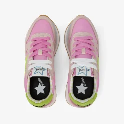 Clearance Sneaker Big Stargirl Sponge in pelle e nylon rosa Donna Scarpe|Donna