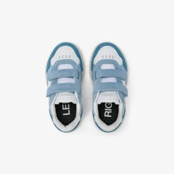 Best Sneaker Boy's Big Basket in pelle azzurra Bambino Scarpe|Bambino