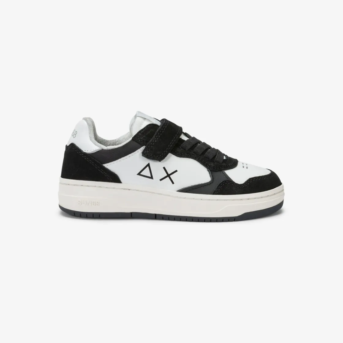 Best Sneaker Boy's Big Basket in pelle nera Bambino Scarpe|Bambino
