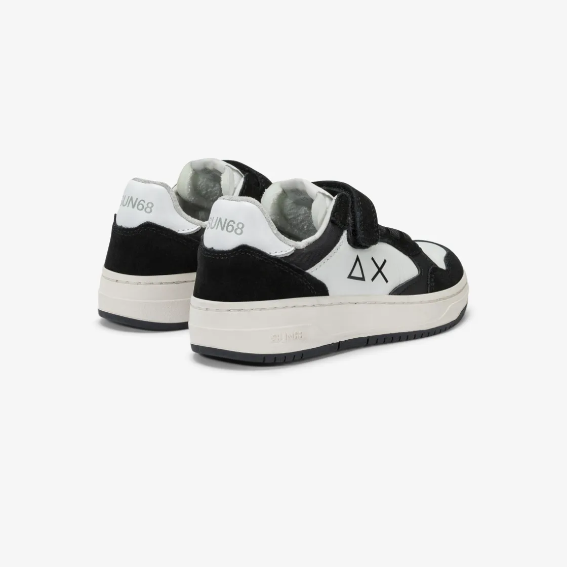 Best Sneaker Boy's Big Basket in pelle nera Bambino Scarpe|Bambino