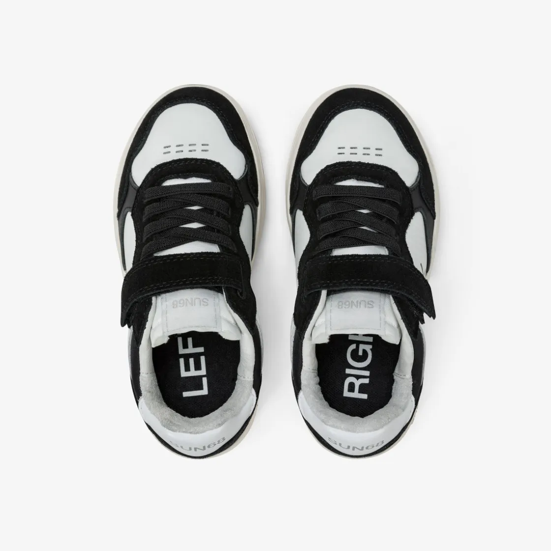 Best Sneaker Boy's Big Basket in pelle nera Bambino Scarpe|Bambino