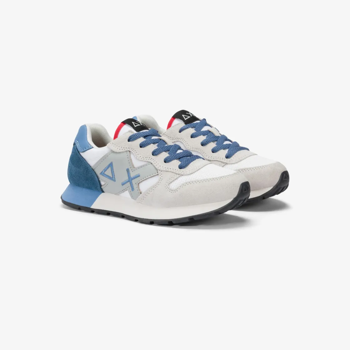 Online Sneaker Boy's Jaki in suede e nylon bianco Bambino Scarpe|Bambino