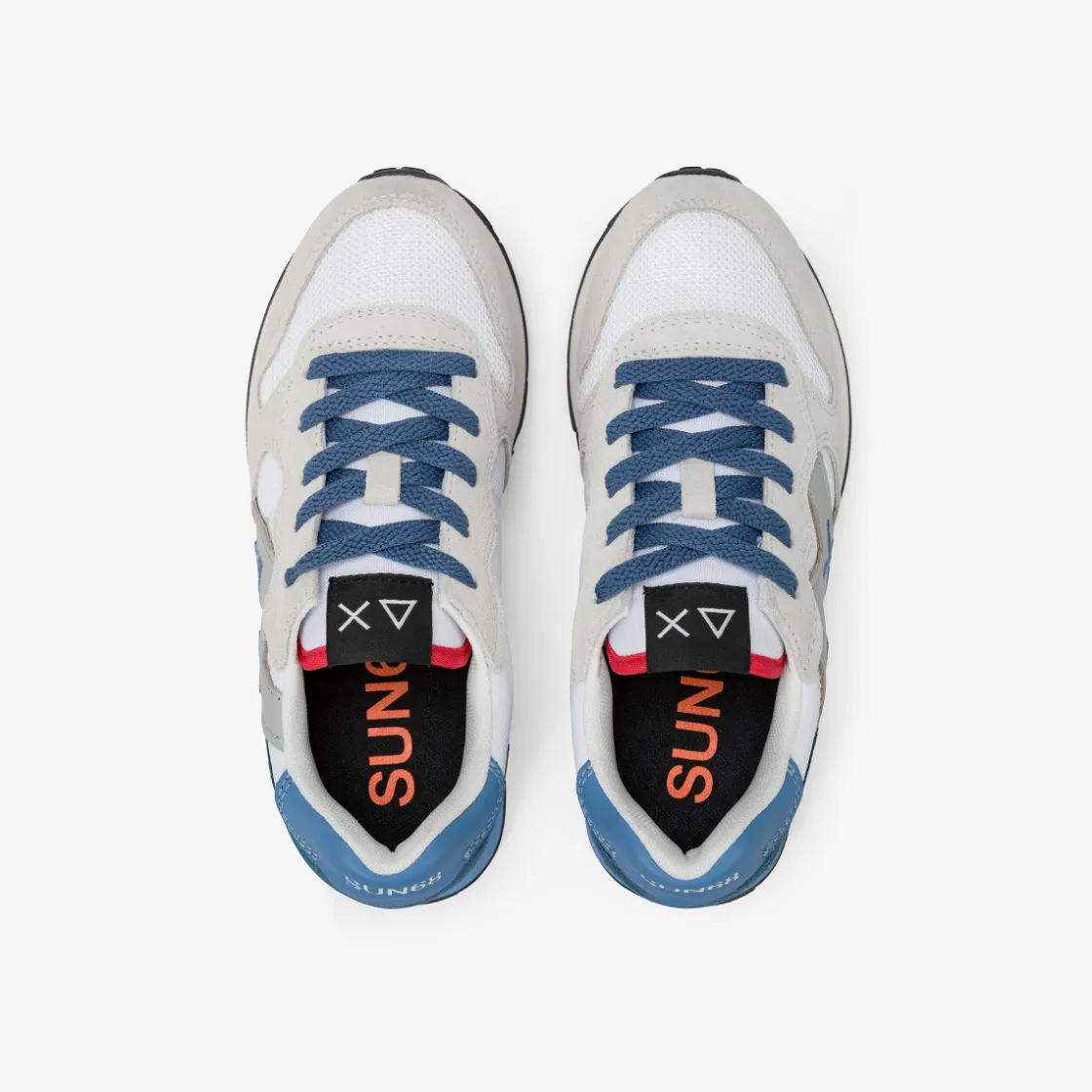Online Sneaker Boy's Jaki in suede e nylon bianco Bambino Scarpe|Bambino