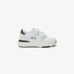 Sale Sneaker Boy's Niki in PU e nylon bianco Bambino Scarpe|Bambino