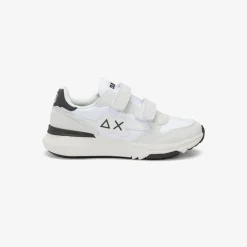 Online Sneaker Boy's Niki in PU e nylon bianco Bambino Scarpe|Bambino