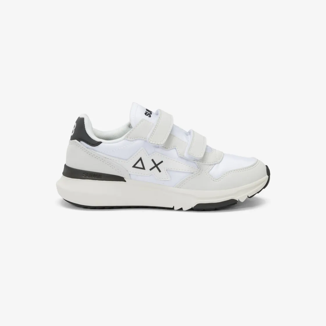 Online Sneaker Boy's Niki in PU e nylon bianco Bambino Scarpe|Bambino