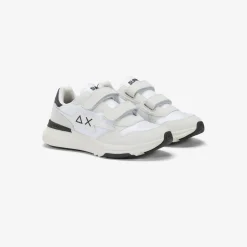 Online Sneaker Boy's Niki in PU e nylon bianco Bambino Scarpe|Bambino
