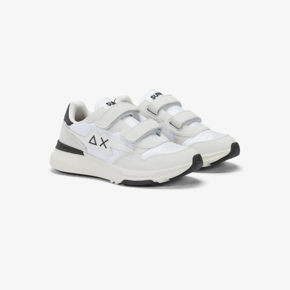 Online Sneaker Boy's Niki in PU e nylon bianco Bambino Scarpe|Bambino