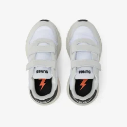 Online Sneaker Boy's Niki in PU e nylon bianco Bambino Scarpe|Bambino