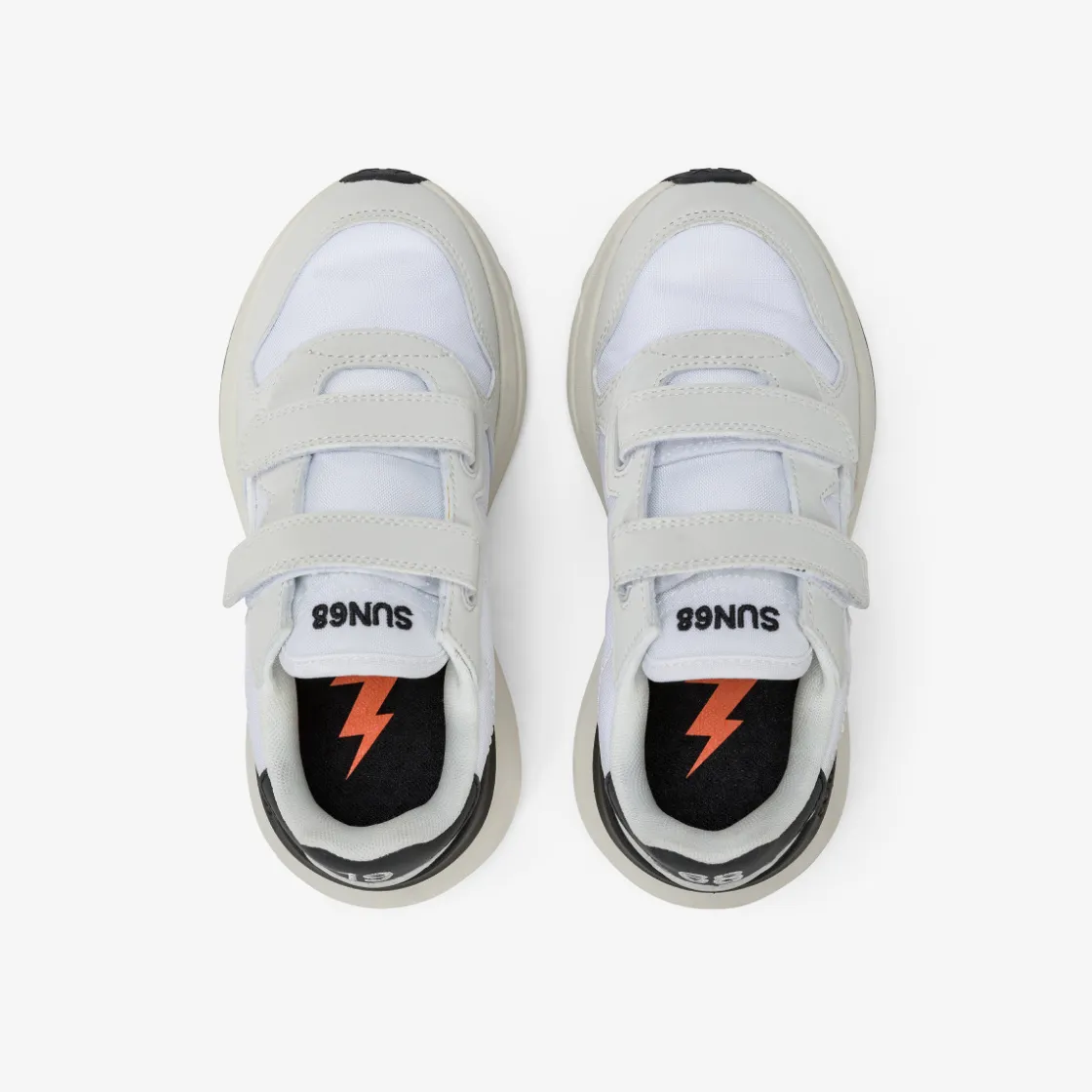 Online Sneaker Boy's Niki in PU e nylon bianco Bambino Scarpe|Bambino