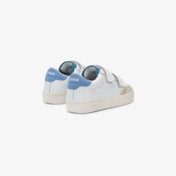 Clearance Sneaker Boy's Street in pelle bianca e avio Bambino Scarpe|Bambino