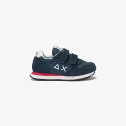 Sale Sneaker Boy's Tom in nylon e suede blu navy Bambino Scarpe|Bambino