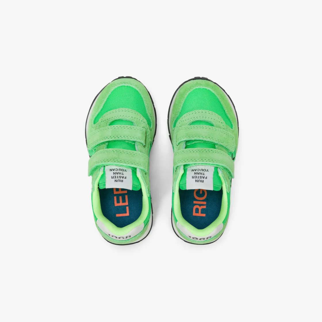Discount Sneaker Boy's Tom in nylon e suede verde fluo Bambino Scarpe|Bambino