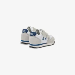 Clearance Sneaker Boy's Tom in nylon e suede bianco Bambino Scarpe|Bambino