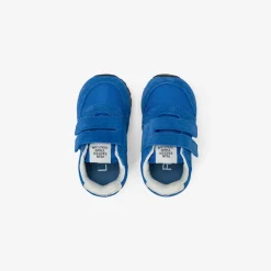 Hot Sneaker Boy's Tom in nylon e suede blu royal Bambino Scarpe|Bambino