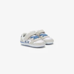 Sale Sneaker Boy's Tom in nylon e suede bianco Bambino Scarpe|Bambino