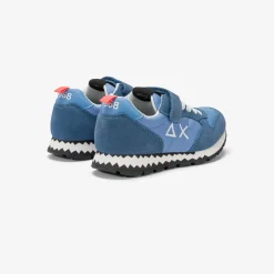 Best Sneaker Boy's Tom Snake in nylon e suede avio Bambino Scarpe|Bambino