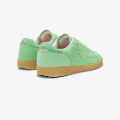 New Sneaker California Sun in suede verde menta Donna Scarpe|Donna
