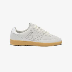 Sale Sneaker California Sun in suede bianca Uomo Scarpe|Uomo
