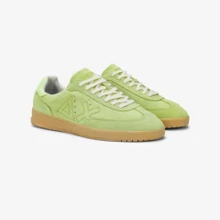 Fashion Sneaker California Sun in suede gialla lime Uomo Scarpe|Uomo