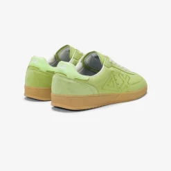 Fashion Sneaker California Sun in suede gialla lime Uomo Scarpe|Uomo