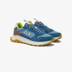 Discount Sneaker Fire & Camping in suede e mesh avio Uomo Scarpe|Uomo