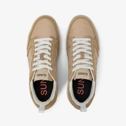 Clearance Sneaker Genius in nylon e suede beige Uomo Scarpe|Uomo