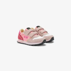 Best Sneaker Girl's Ally Color Explosion in suede e nylon porcellana Bambina